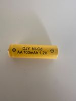 1 Stk wiederaufladbare Ni-MH AA 700mAh Batterien Neu