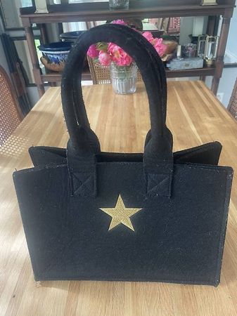 Sac cabas en laine bouillie, boutique 'Les Improbables' 