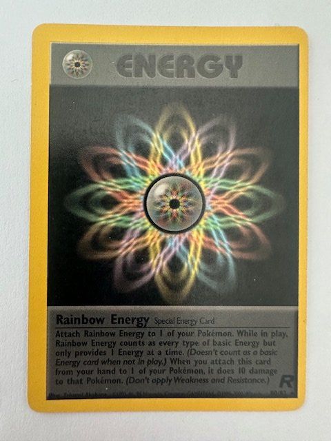 Pokémon Carte collezionabili: Rainbow Energy - Pokemon - Team Rocket – Usato da Nussbaumen AG venduto da Bika-Shop