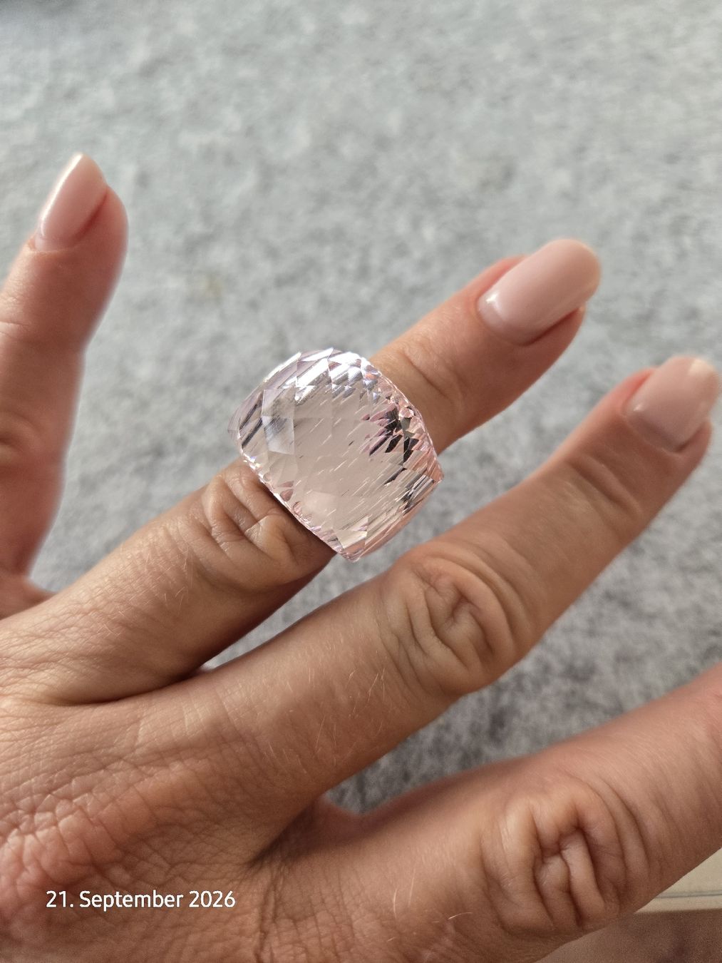 Swarovski Anelli: Swarovski Ring Nirvana Größe 55 rosa – Usato da Oberriet SG venduto da Bodo6