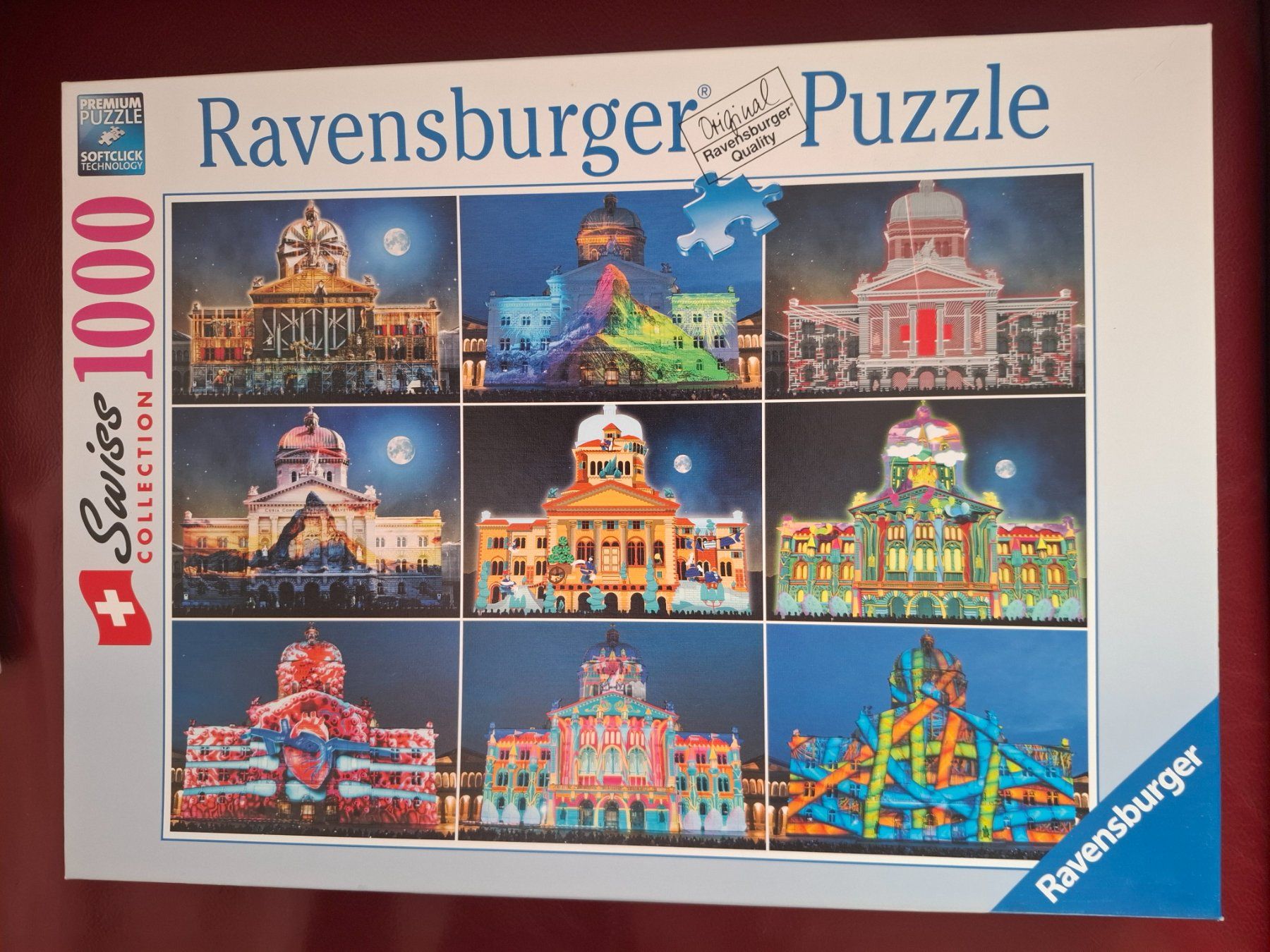 Ravensburger Puzzle: Rendez-vous Bundesplatz Bern Puzzle – Usato da Hinterkappelen venduto da Schampus