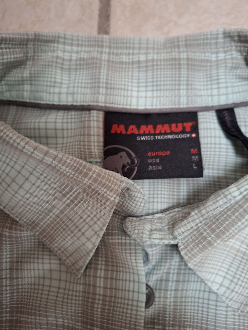 Mammut Camicette: Mammut kurzarm Bluse Grösse M – Usato da Wilderswil venduto da janabe 1