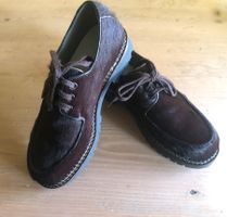 Original Kandahar Halbschuhe in Leder/Fell