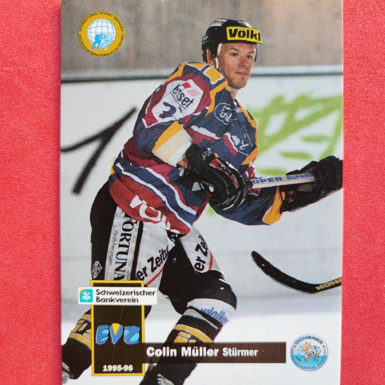 Carte collezionabili: Colin Müller - EV ZUG - 1995/96 – Usato da Dübendorf venduto da kb86_MOVIE