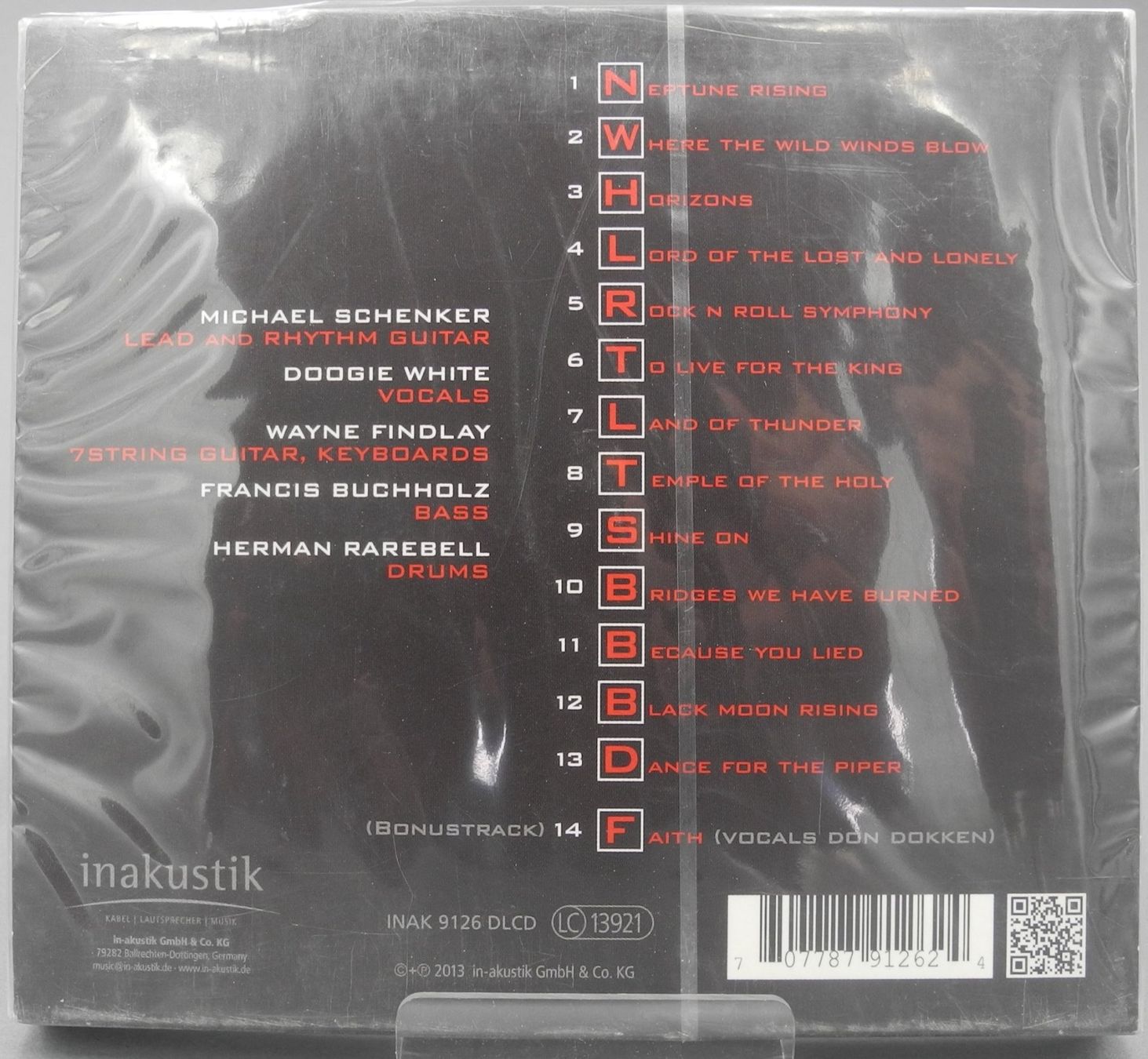CD: CD Schenker Michael "Bridge the Gap", Nr. 797 – Nuovo e nell'imballaggio originale da Kottwil venduto da Crazyrolf 1