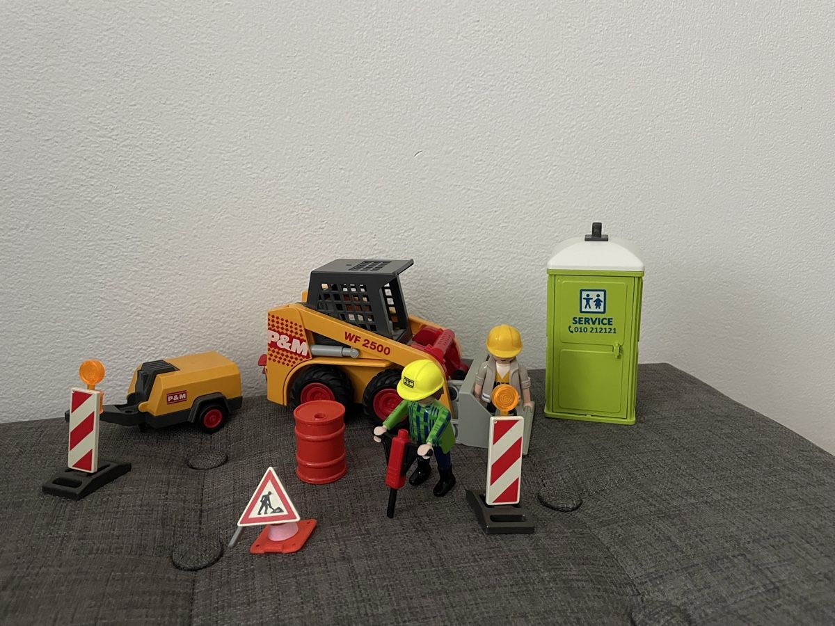 Playmobil Giocattoli: Playmobil Baustellen Set – Usato da Chur venduto da Tsambiko