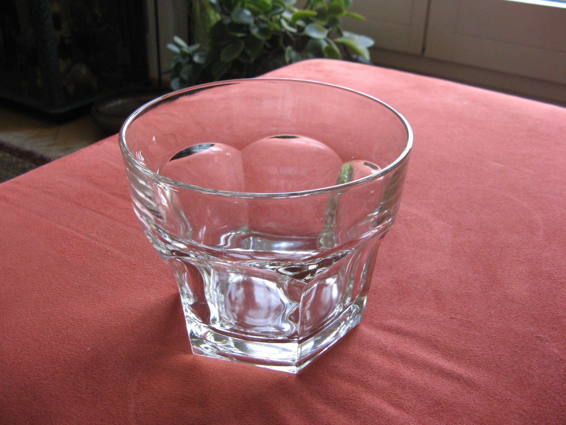 Vasi & Recipienti: sechseckige Vase oder Topf aus Glas Höhe 12,5 cm – Usato da Zürich venduto da apil 3