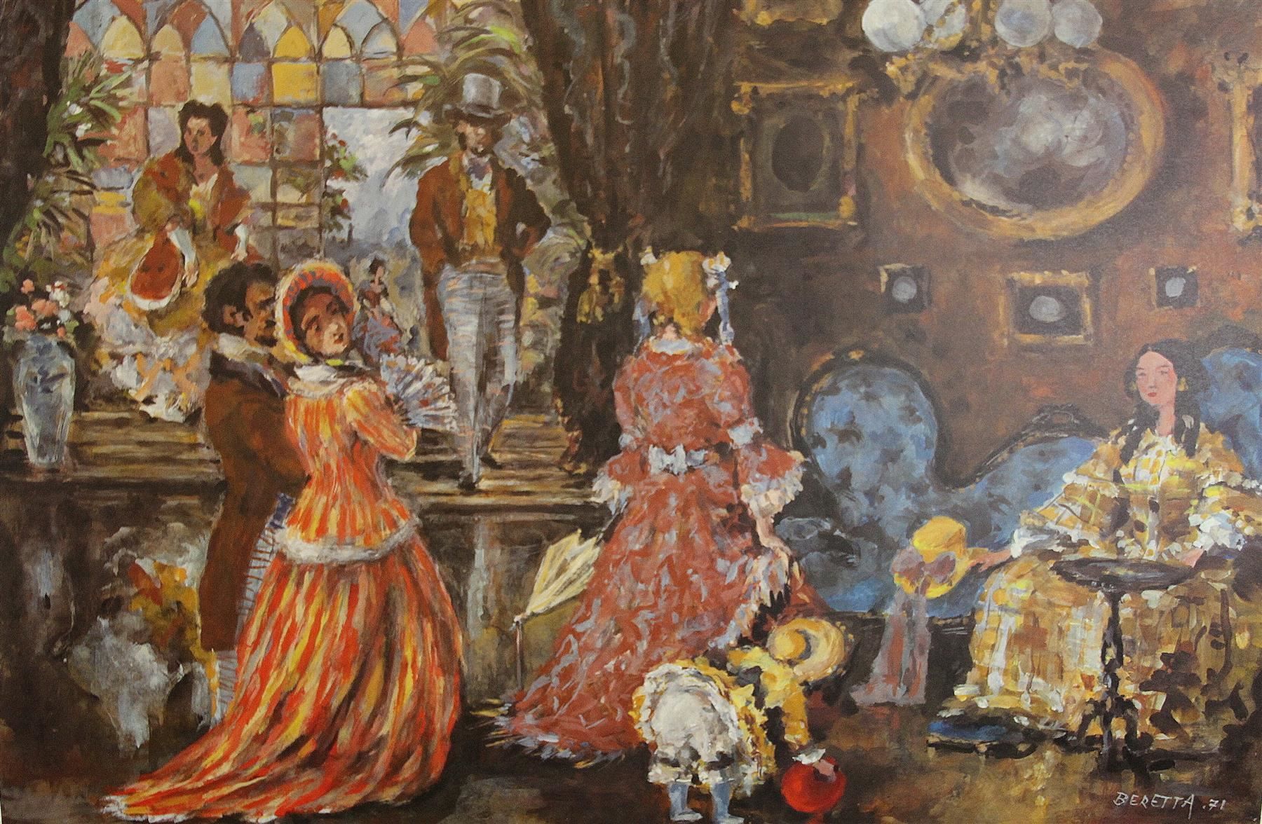 Foto & Immagini: Schulwandbild "Mode 1850" E. Beretta – Usato da Birrwil venduto da brandschatz_birrwil
