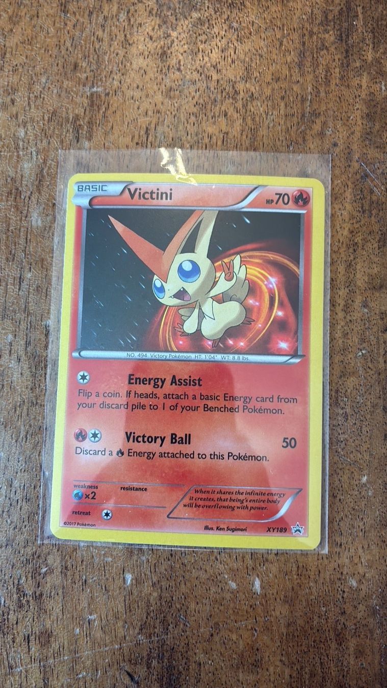 Pokémon Carte collezionabili: Victini XY 189 - ENG - EX – Usato da Giubiasco venduto da eti_55yn