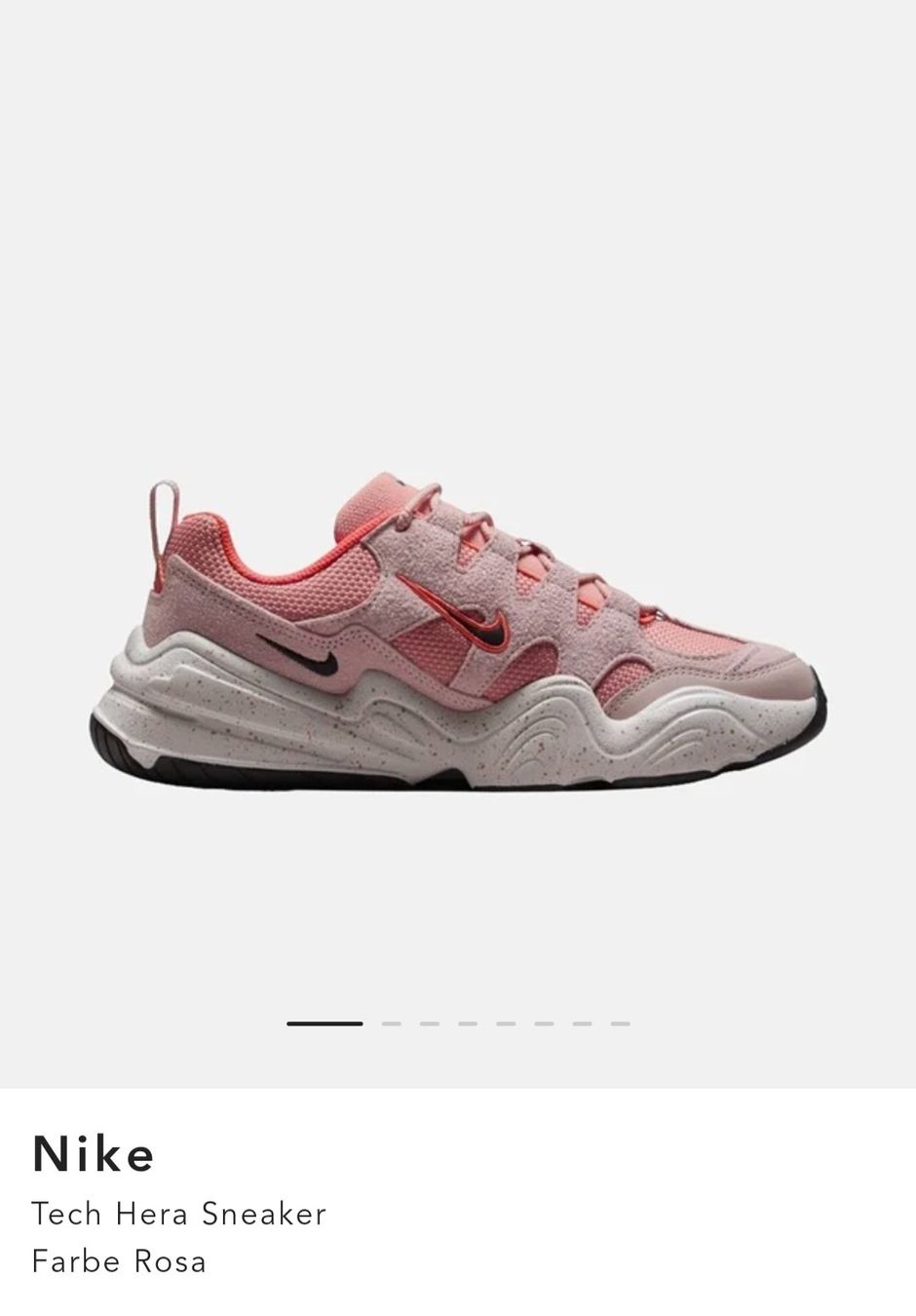 Nike Scarpe da donna: Nike Tech Hera Sneaker Rosa, neuwertig – Nuovo e nell'imballaggio originale da Zürich venduto da inkashupapa