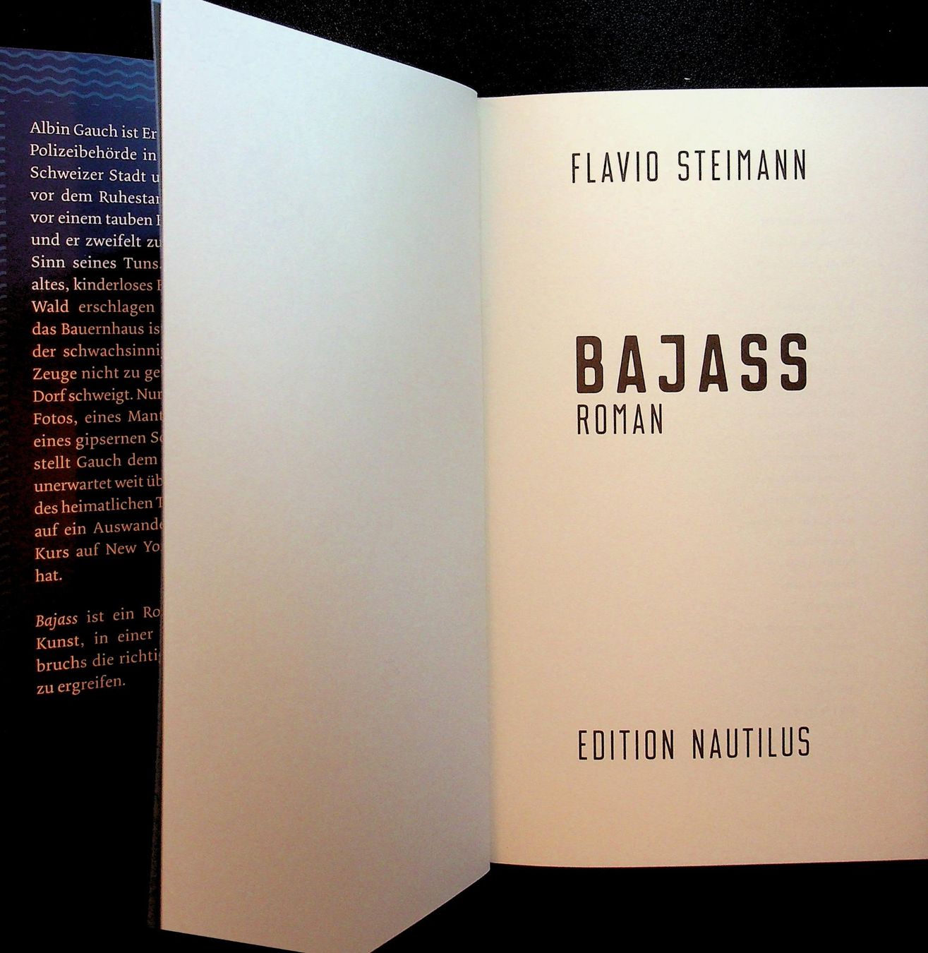 Libri: Flavio Steimann Bajass Edition Nautilus 2.Aufl. 2014 – Usato da Reitnau venduto da Zaomir 4