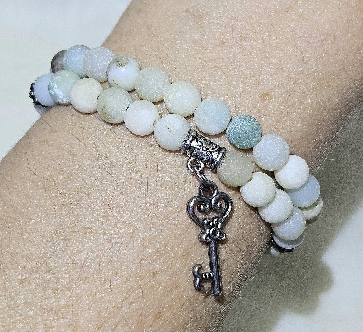 Bracciali & Braccialetti: Amazonit-Set Armk. - Spendenaktion – Nuovo (secondo la descrizione) da Unterkulm venduto da Nachtigall 3