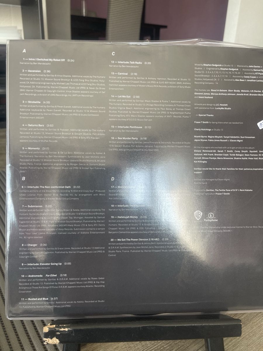 Vinyles: Gorillaz / Humanz Limited Pic Disc Album – Neuf avec emballage d'origine à Dagmersellen par stonefinger 1