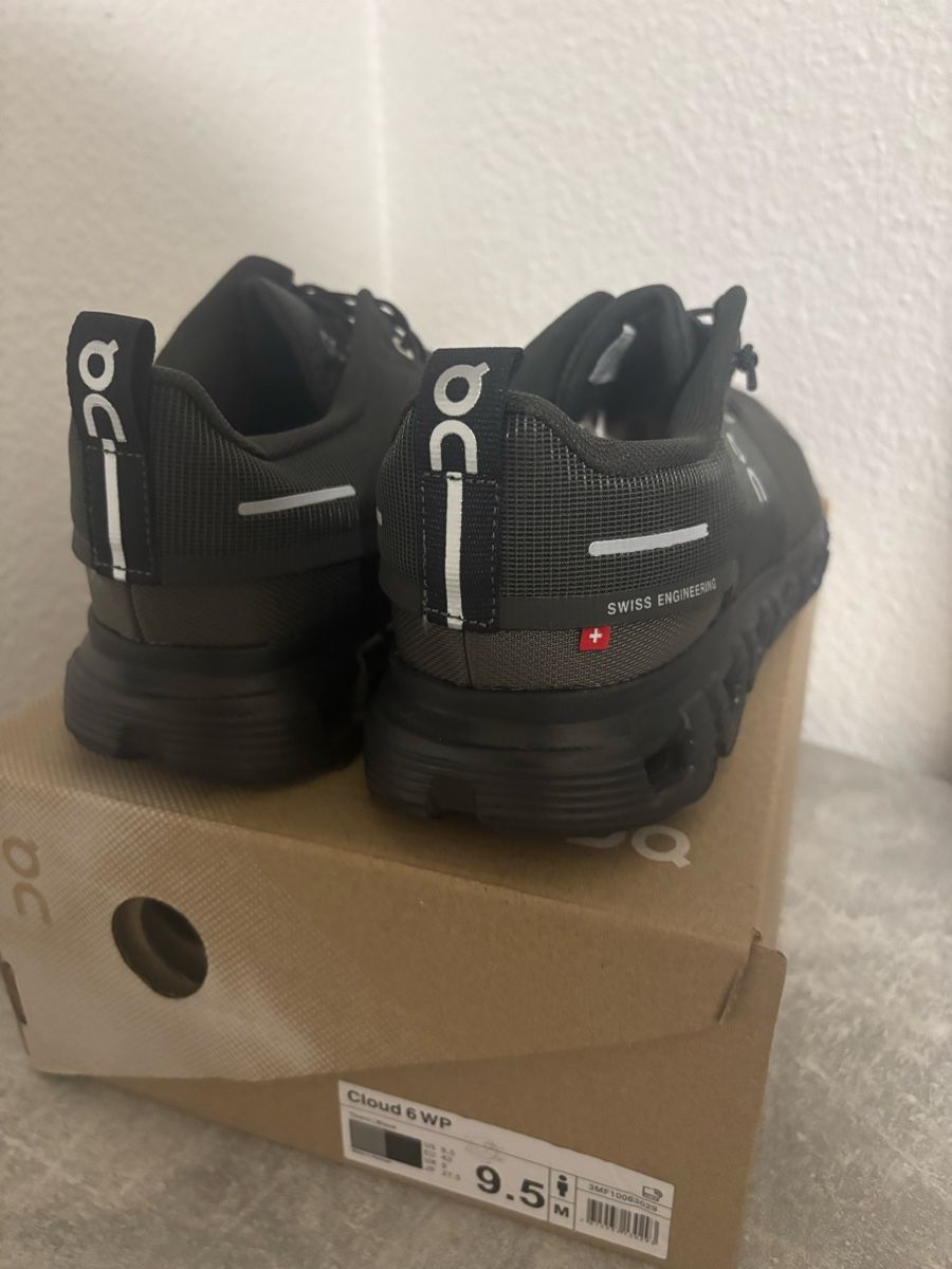 On Scarpe da uomo: On Cloud 6 WP schwarz EU 43  – Nuovo e nell'imballaggio originale da Luzern venduto da luzernbiregg 3