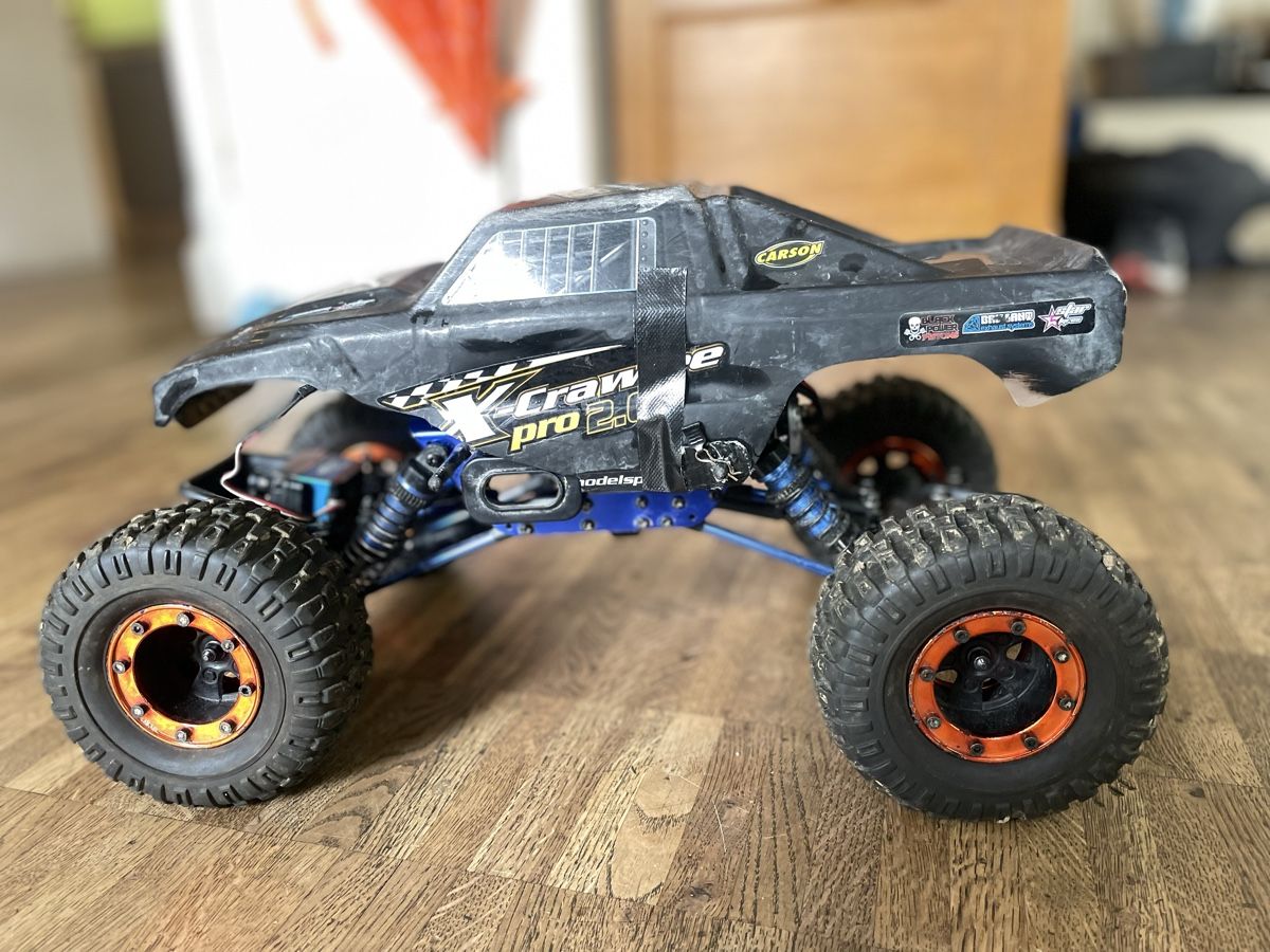 Carson Modellismo RC: Carson X-Crawlee Pro 2.0 inkl. Fernbedienung – Difettoso da Biel/Bienne venduto da Laubwolf