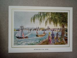 Ak Kunst Zürich um 1830