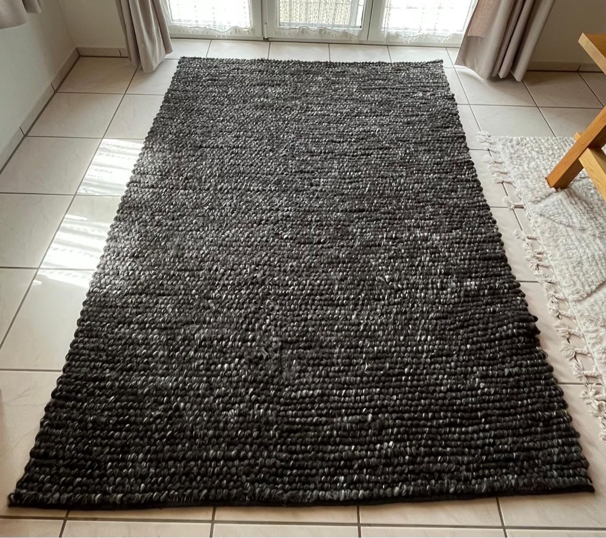 Ikea Tappeti: Teppich Anthrazit meliert – Usato da Kaisten venduto da lfa_2tr6
