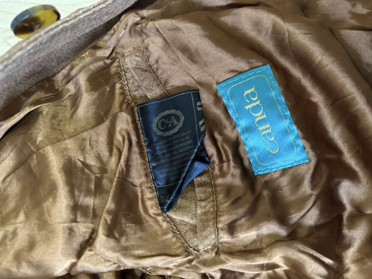 C&A Giacche: Veste en cuir vintage – Usato da Villeret venduto da bys_k95b 7