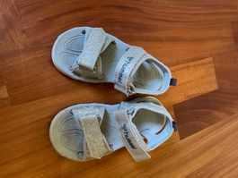 Silber glänzende Hummel Sandalen gr.26