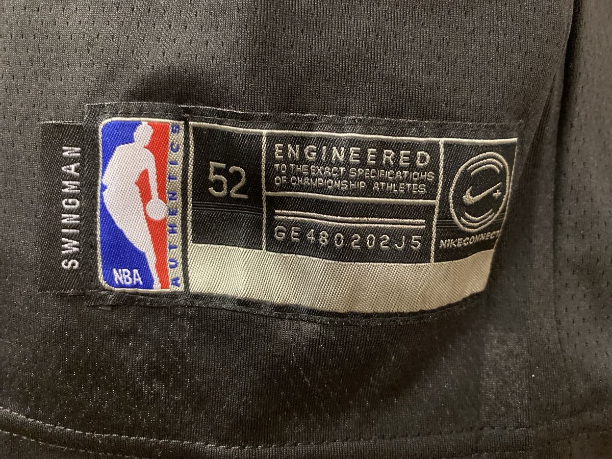 Nba Canottiere & Pantaloni: Brooklyn Nets Trikot Nr. 11 Schwarz Grösse 52 – Usato da sursee venduto da trilli-tralli 4