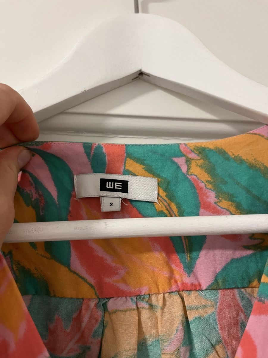 We Camicette: WE Damen Bluse bunt Blumenmuster Grösse S  – Nuovo (secondo la descrizione) da Zürich venduto da cla_99rd 2