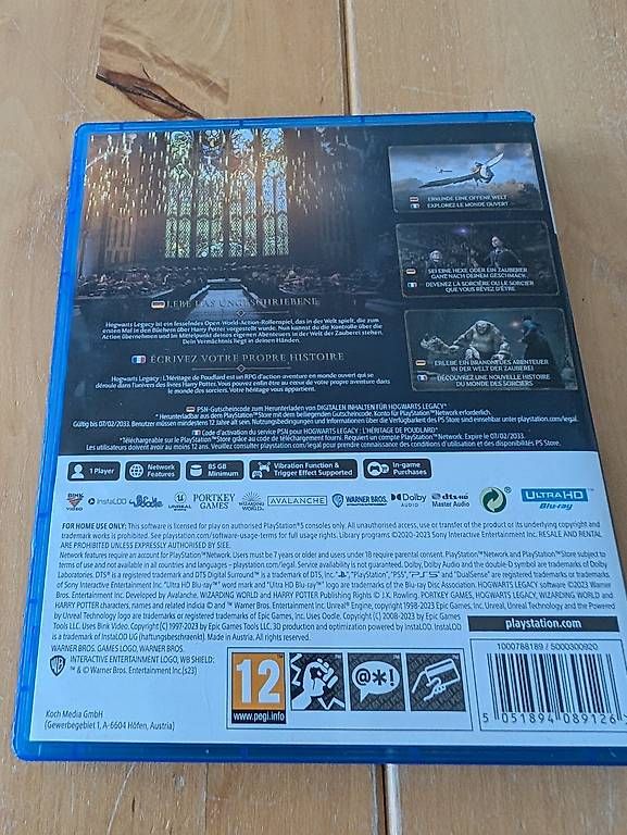 Sony Giochi: PS5 Hogwarts Legacy Game – Usato da Schinznach-Dorf venduto da StoepfiR 1
