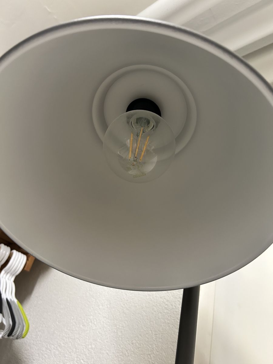Ikea Lampen: Stehlampe IKEA Hektar dunkelgrau / anthrazit – Gebraucht aus Maur von Cambrino 5