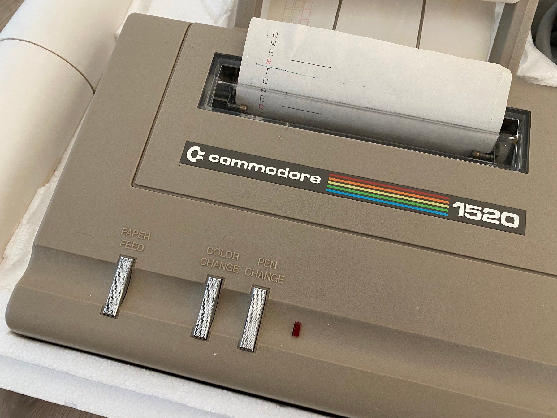 Commodore Stampanti: Commodore Plotter Drucker 1520 in Originalverpackung wie neu – Usato da Wetzikon ZH venduto da BackToRetro 2