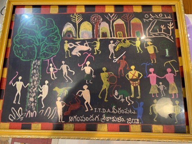 Tableaux: Original Indische Stammeskunst - Saura / ITDA - Andhra – D'occasion à Rossiniere par mar_h9d6
