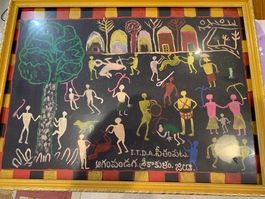 Original Indische Stammeskunst - Saura / ITDA - Andhra