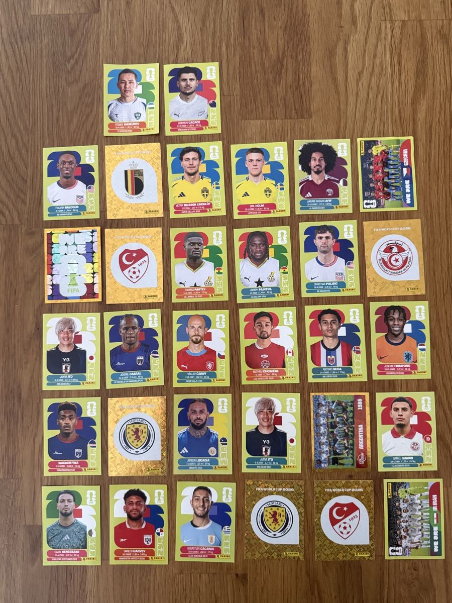 Panini Carte collezionabili: FIFA WM 2026 Sticker Panini 32 Stück  – Nuovo (secondo la descrizione) da Langnau i.E. venduto da Winny5