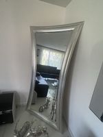Spiegel gross Silber