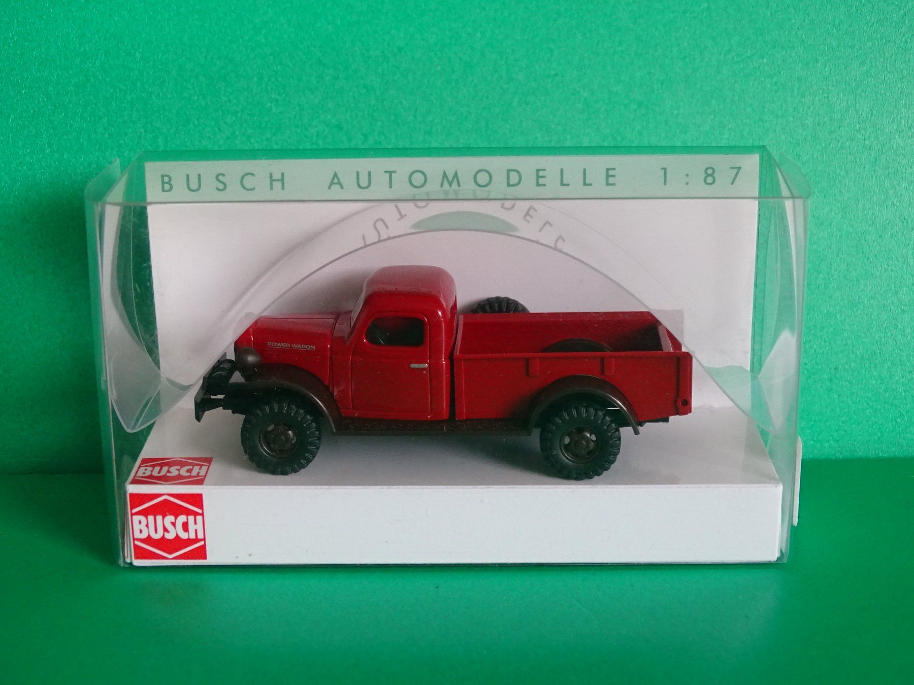 Busch Modellini d'auto: Dodge Power Wagon von Busch 1/87 – Nuovo e nell'imballaggio originale da Bretzwil venduto da Meex 3