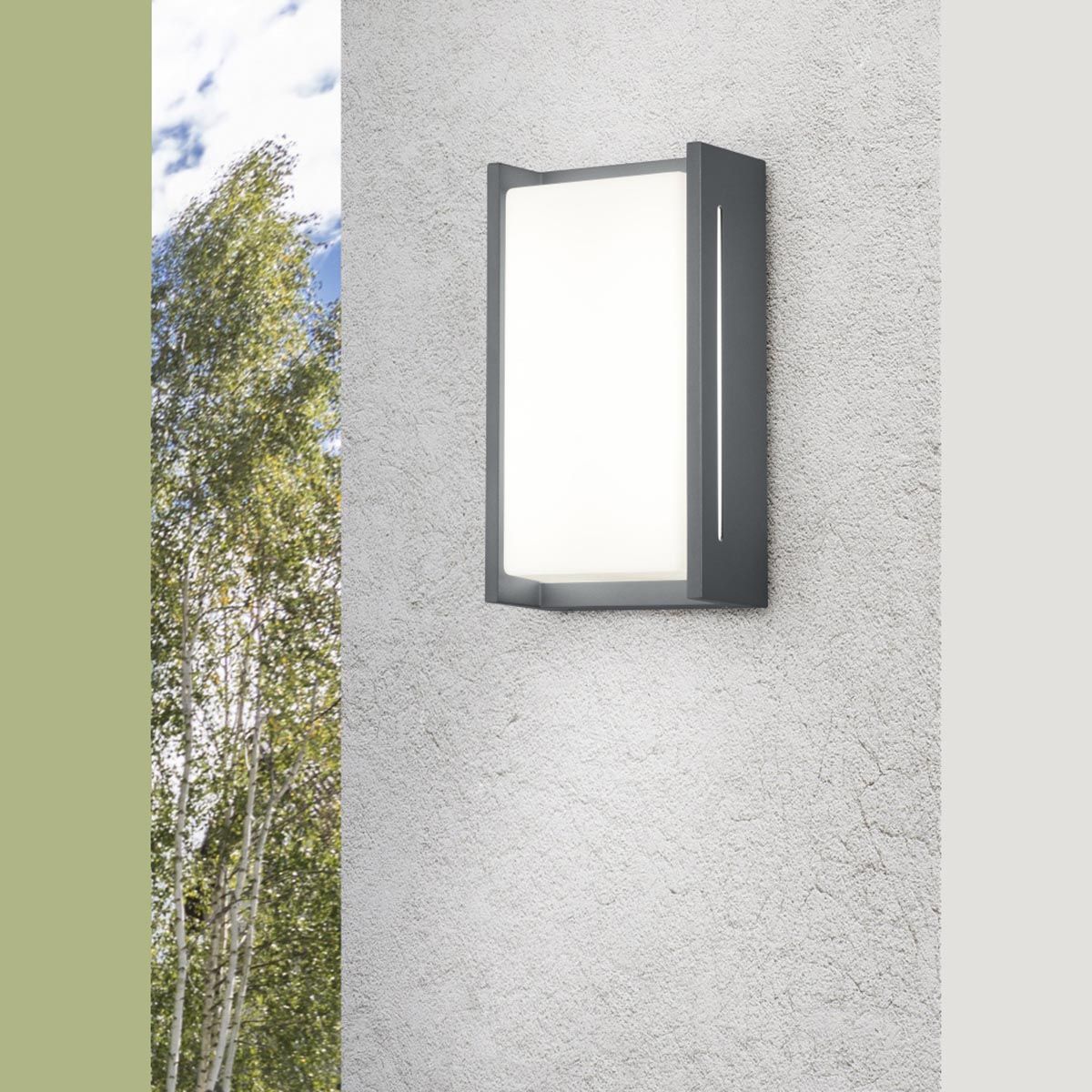 Lampen: LED Aussen Wandleuchte, 23 cm x 12 cm – Neu (gemäss Beschreibung) aus Kreuzlingen von Smart-Light