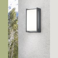 LED Aussen Wandleuchte, 23 cm x 12 cm