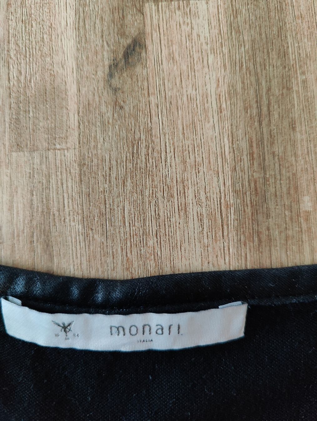 Monari Maglioni & Felpe: monari Pullover mit Lederapplikationen – Usato da Stettfurt venduto da gutzli_al 2