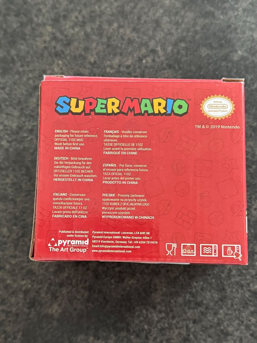 Tazze: Super Mario - Tasse / Mug [315ml] – Nuovo e nell'imballaggio originale da Niederwil SO venduto da BlueSonic 5