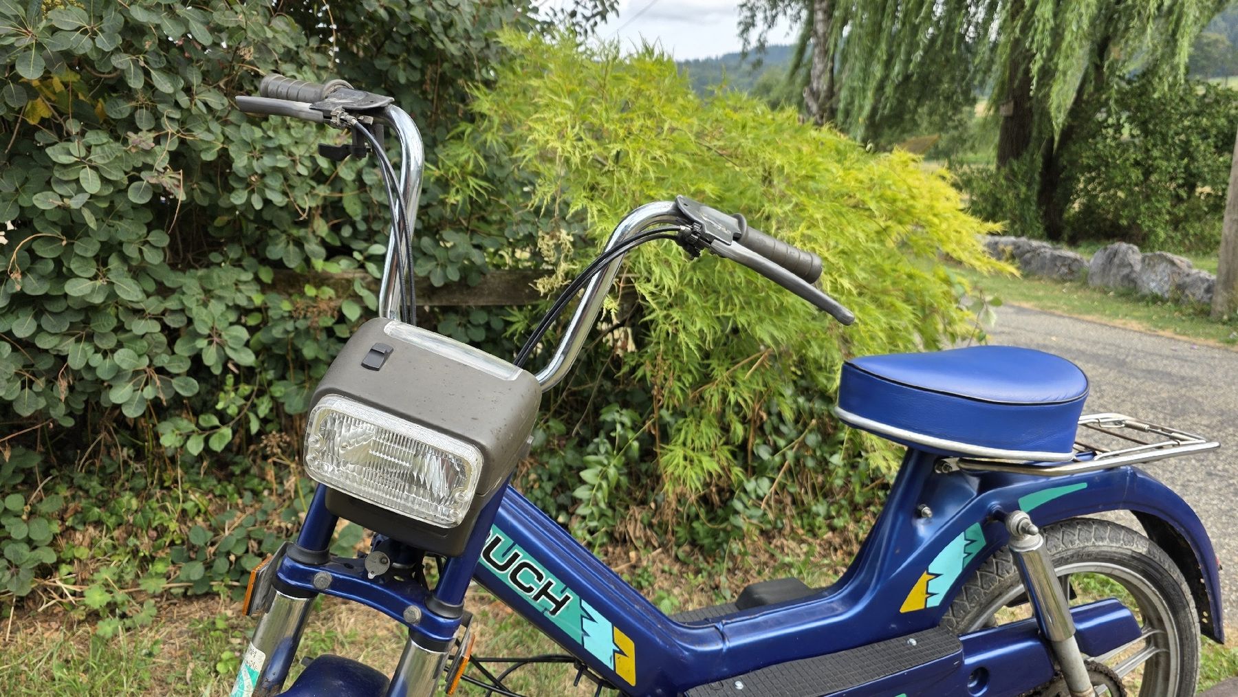 Puch Mofas: Puch Supermaxi P1 mit Ausweis, Motor läuft – Gebraucht aus Hofstetten ZH von Nego 3