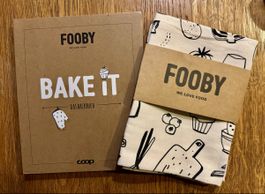 Backbuch Fooby Bake it mit Geschirrtuch neu in OVP