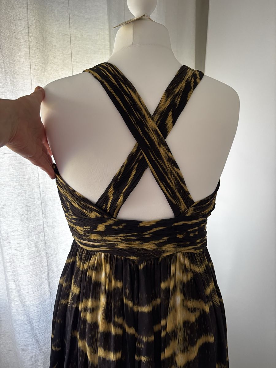 Roberto Cavalli Kleider: 100% Seide Roberto Cavalli Maxikleid Gr.46 Neue – Neu und originalverpackt aus Wangen ZH von tel_gxb5 4