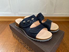 Think Mizzi Sandalen Navy Kombi mit 2 Klett Gr.42