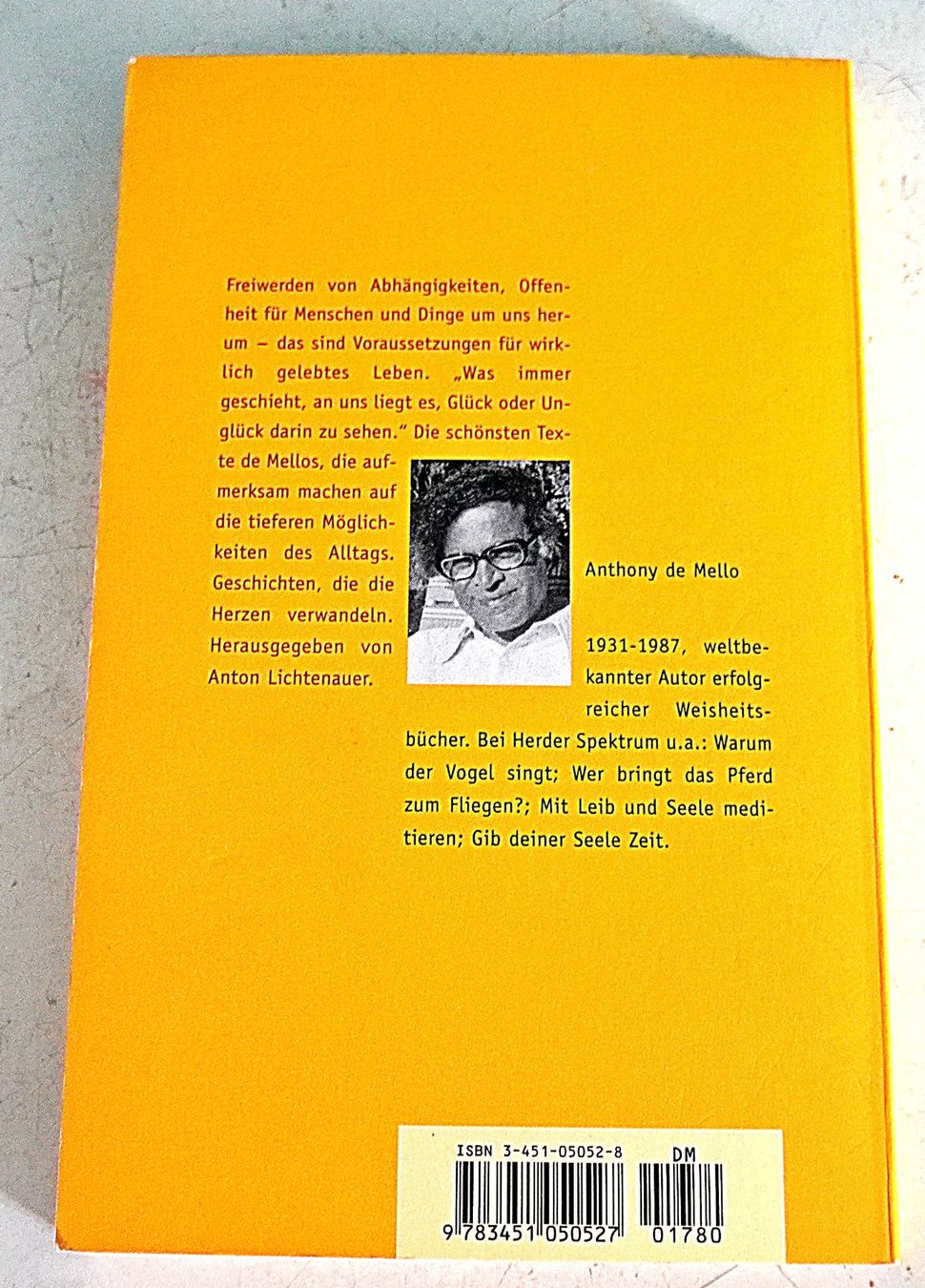 Bücher: Zeiten des Glücks Anthony de Mello – Gebraucht aus Baar von 2cvbaar 2