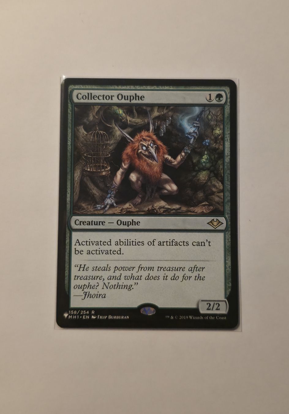 Magic The Gathering Carte collezionabili: MTG Collector Ouphe 158 - mint – Nuovo (secondo la descrizione) da La Tour-de-Peilz venduto da val_h8g8