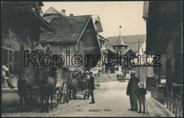 BE Gstaad - Post - Postkutsche - Kutsche - Saanen