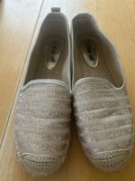 Schuhe Damen Grösse 38 Glitzer Espadrilles guter Zustand