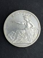 *** SEHR RAR*** 5 Franken 1873 B Sitzende Helvetia ss-vz
