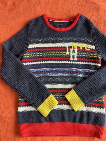 Pullover Tommy Hilfiger bunt gemustert Grösse 176