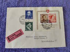 Toller PJ Blockbrief  1941