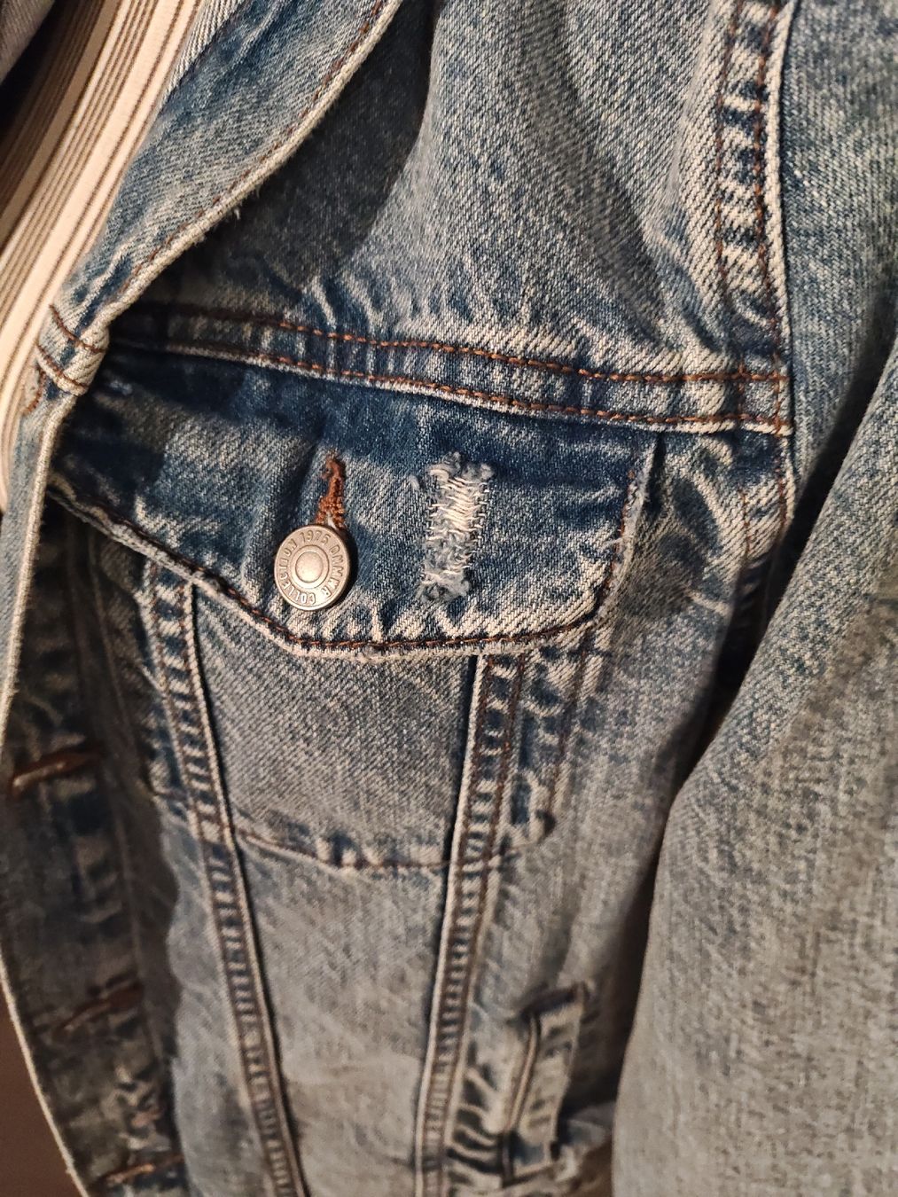 Jacken & Mäntel: Denim Jeansjacke Gr.152 – Gebraucht aus Feldbach von Lizze 5