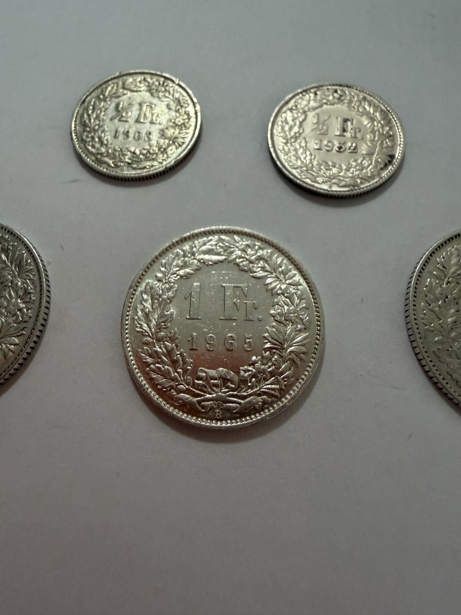 Toutes les monnaies: Schweizer Silver Münze  – D'occasion à Glis par bfe_ghf5 2